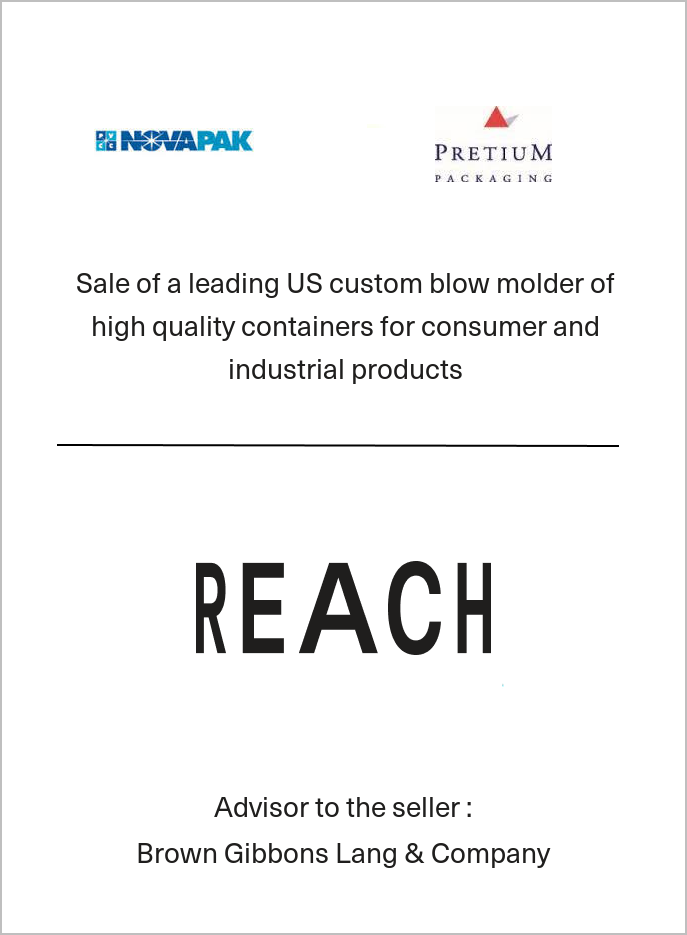 Pretium Packaging LLC and Castle Harlan, Inc. have acquired PVC ...