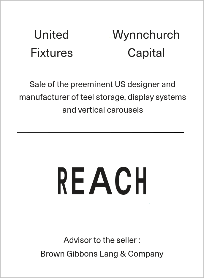 Wynnchurch Capital has acquired United Fixtures