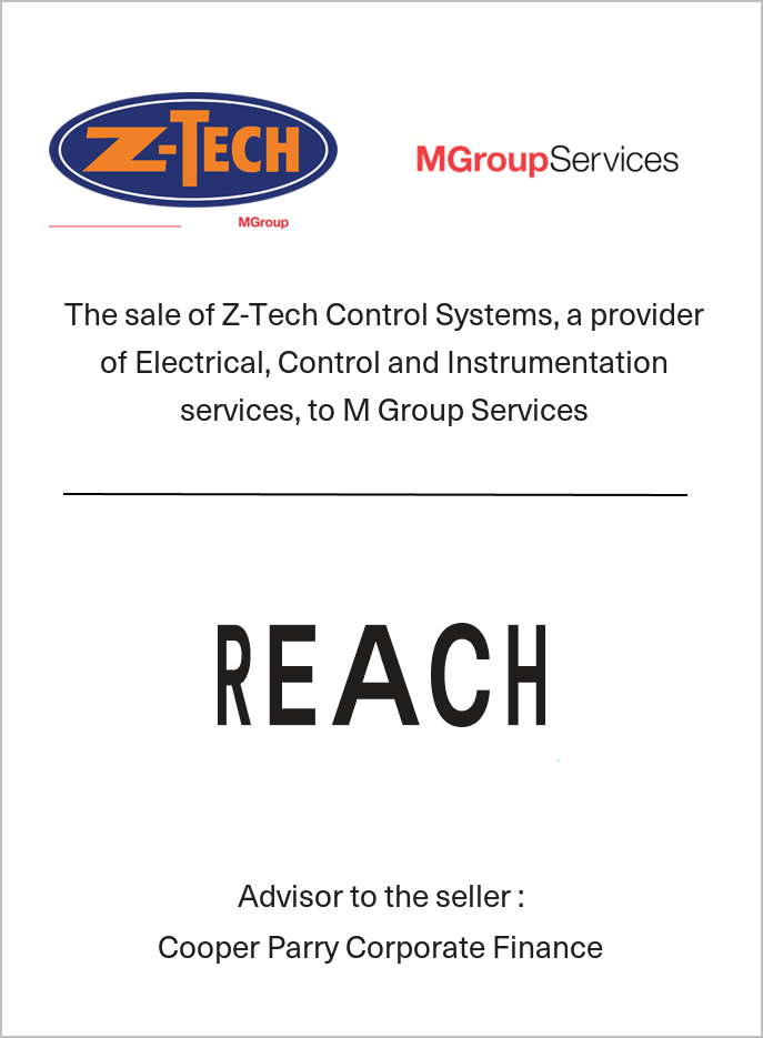 M Group Services has acquired ZTech Control Systems