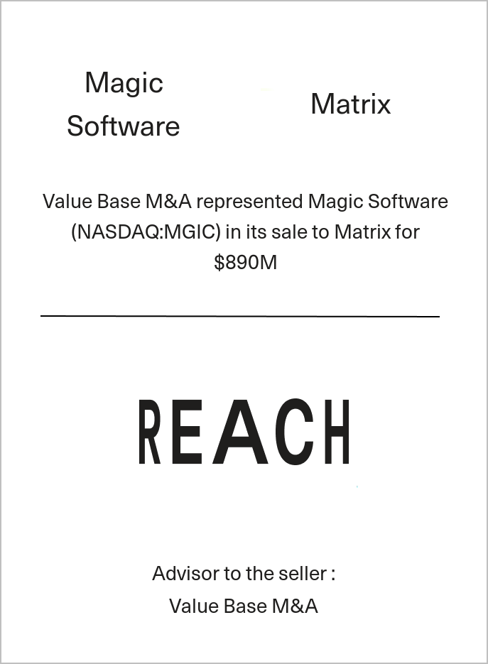Magic Software History Matrix has acquired Magic Software