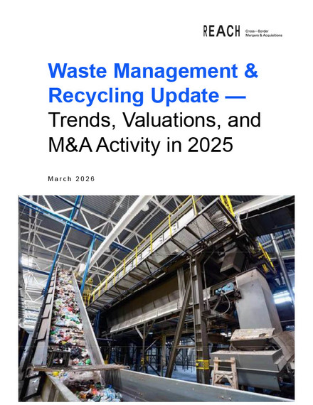 REACH Waste Management & Recycling Market Update