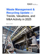REACH Waste Management & Recycling Market Update
